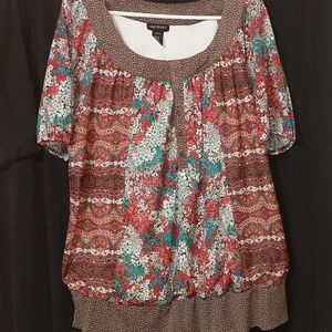 Lane Bryant multicolored Shirt.